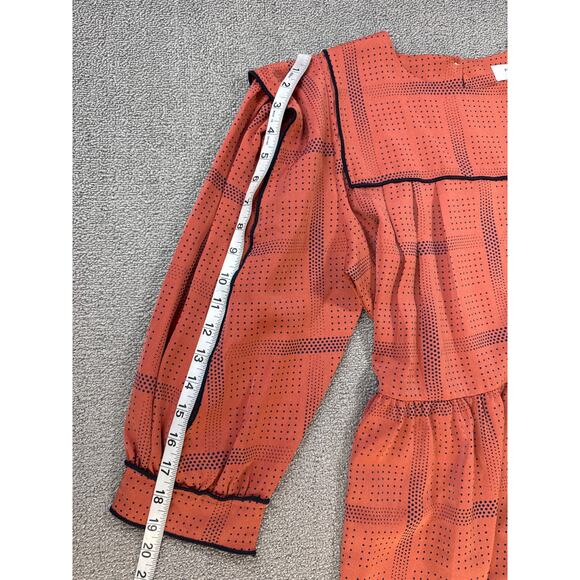 Franco Dress by Korea Midi Prairie Cottagecore Peasant Pioneer Trad Wife Small - Picture 7 of 8